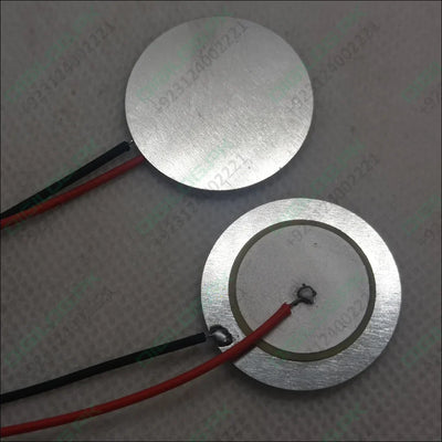 27mm Piezoelectric Ceramic Disc Piezo Element Plate With Wires In Pakistan