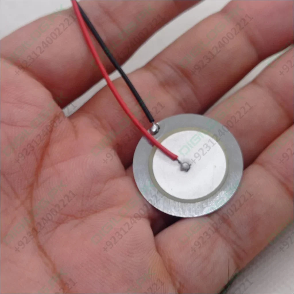 27mm Piezoelectric Ceramic Disc Piezo Element Plate With Wires In Pakistan