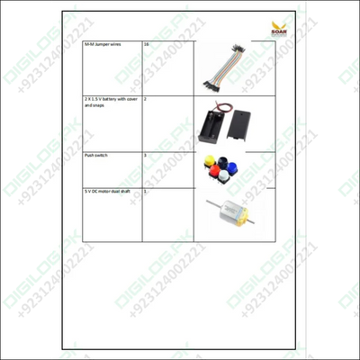 Soar Stem school AY 2024-25 Component list for Grade 4