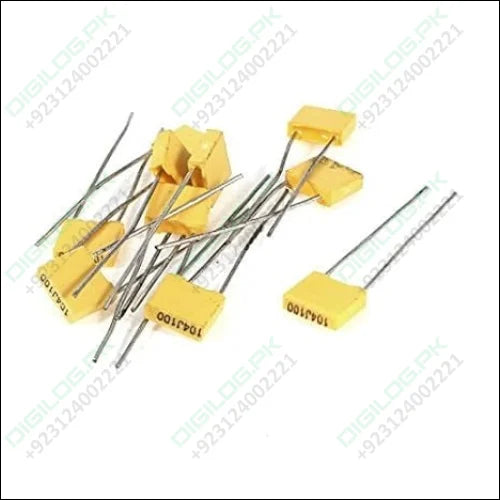 104J100 0.1uF 100V Radial Polyester Capacitor