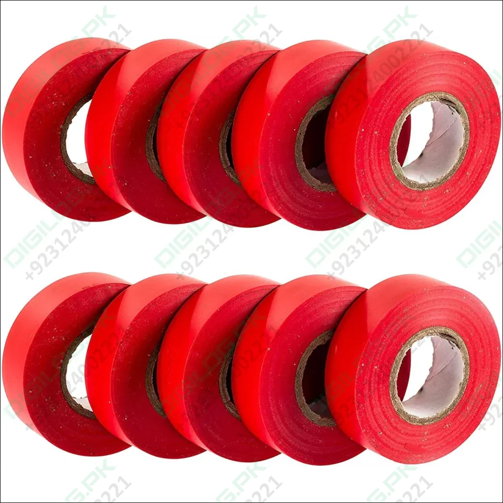 Red Pvc Electrical Insulation Tape