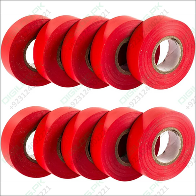 Red Pvc Electrical Insulation Tape