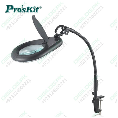 Proskit MA-1225 360°Magnifying Glass Desk Lamp Tool Repair Welding Reading 22W T5 Round Fluorescent Lamp Without Shadow