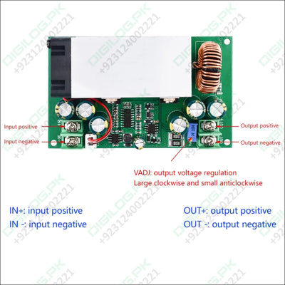 600W Buck Converter For Solar Panels High Power Step-Down Power DC-DC Buck Converter Supply Module 12-75V To 2.5-50V 25A Adjustable Regulated Power