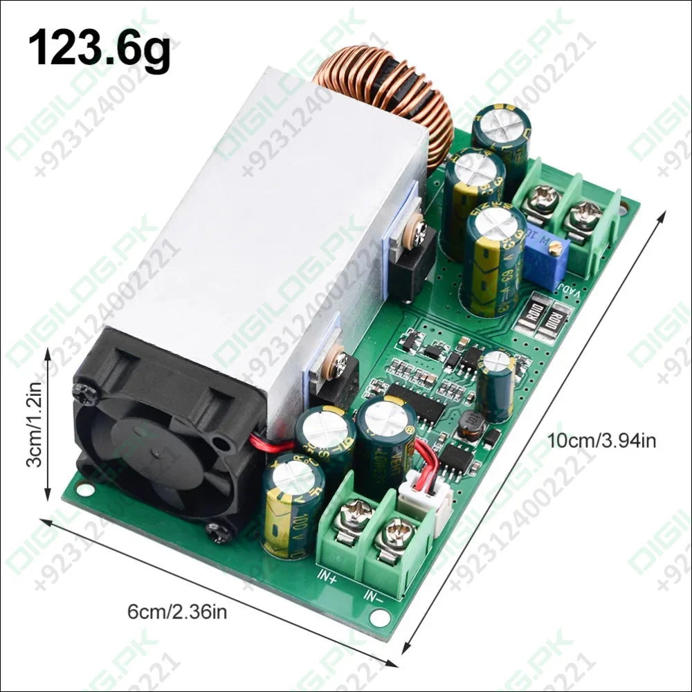 600W Buck Converter For Solar Panels High Power Step-Down Power DC-DC Buck Converter Supply Module 12-75V To 2.5-50V 25A Adjustable Regulated Power