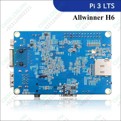 Pre Order Orange Pi 3 LTS Single Board Computer 2GB RAM AllWinner H6 8GB EMMC Development Board Computer Run Android9.0 Ubuntu Debian OS