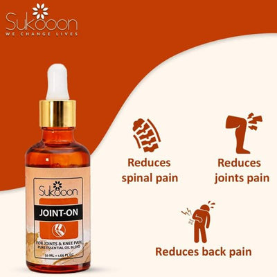 Sukoon Essential Oil Blend for Joint & Muscle Pain (30ml)