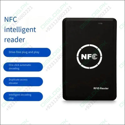 Smart Card Reader AND WRITER Recorder RFID IC Copier, NFC Duplicator, 13.56Mhz-125KHZ