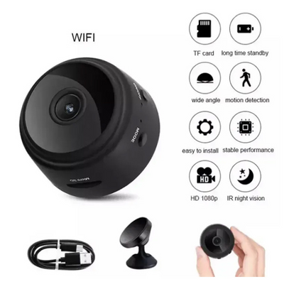 A9 Mini Wi-Fi Camera | 1080p HD Magnetic Security Camera