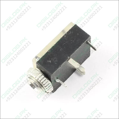 With Fitting Nut 3.5mm 1/8 Female Audio Connector 5 Pin DIP Stereo Headphone Jack PJ3024M