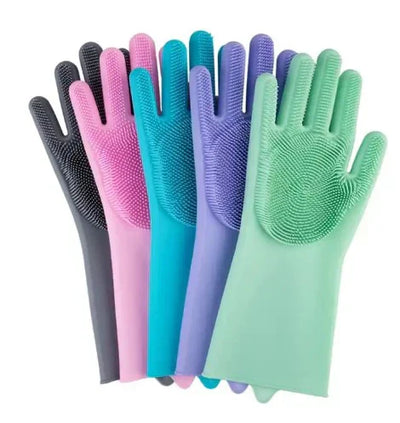 Silicone Washing Gloves