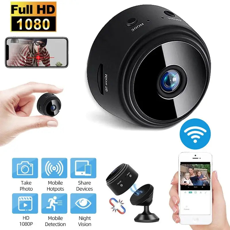 A9 Mini Wi-Fi Camera | 1080p HD Magnetic Security Camera